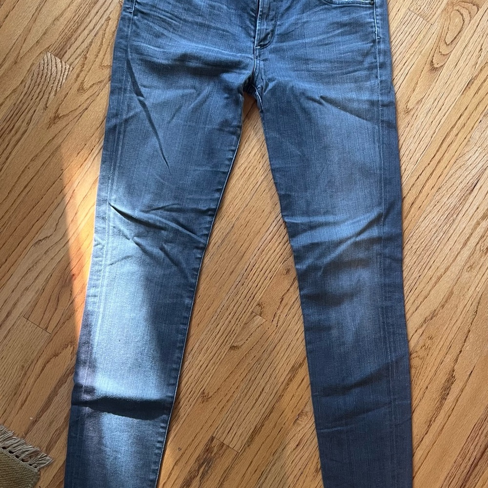 Citizens Of Humanity Women's Gray Skinny Jeans